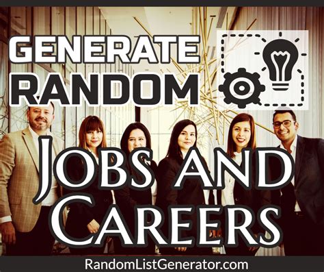 Random career generator. Things To Know About Random career generator. 